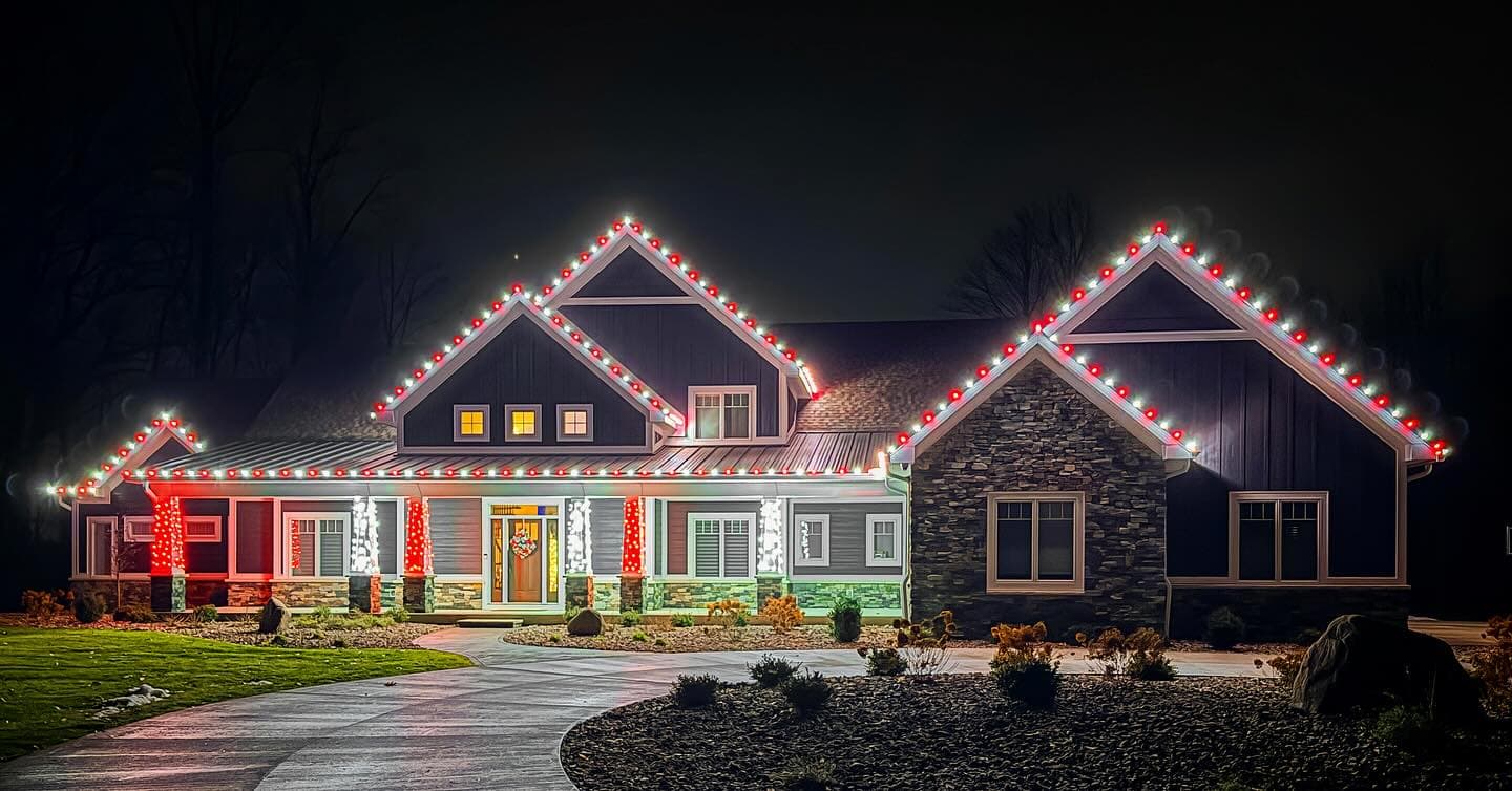 Christmas Light Installation in Kennett Square